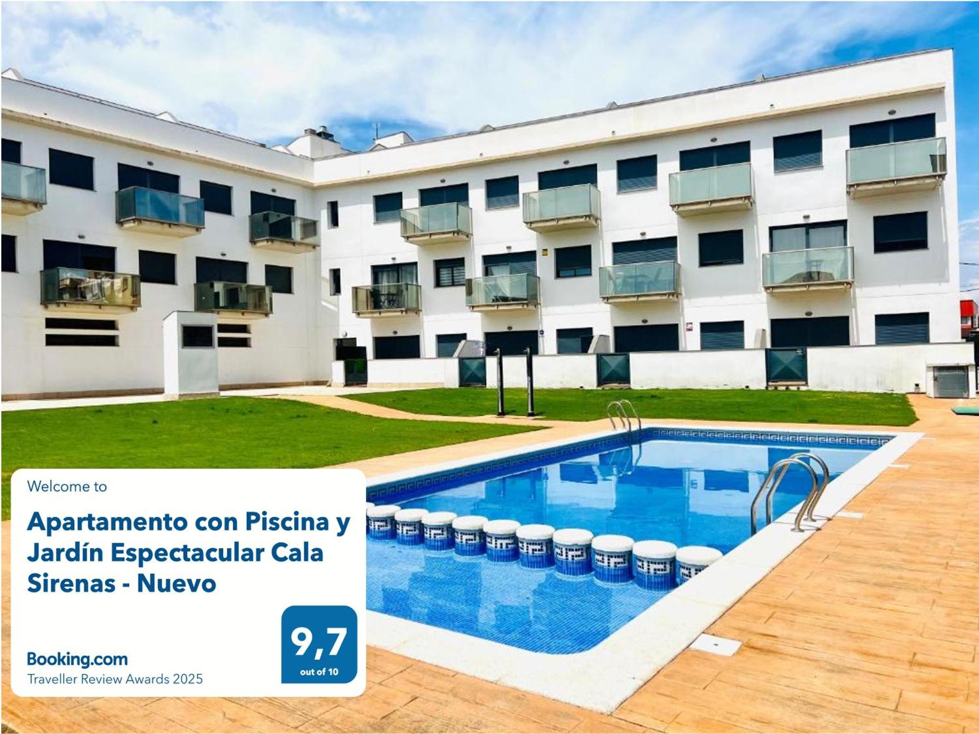 Apartamento Con Piscina Y Jardin Espectacular Cala Sirenas - Nuevo Miami Playa Exterior photo